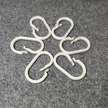 英罗兰  床帘配件挂钩棉绳钢丝绳星星灯 床帘C挂钩16个 其它