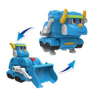 帮帮龙玩具变形五款全套霸王龙韦斯恐龙探险队男孩礼物套装 汤姆【大号可变形】送礼品