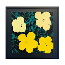 维格列艺术 安迪·沃霍尔 罂粟花11.72 Lowers  丝网版画 家居装饰挂画 手工装裱 11.72 Lowers