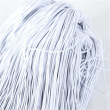 虞友 空白吊牌定制 小卡片服装女装吊牌通用价格标签 商标定做通用小吊牌绳子白卡纸4*6cm 弹力绳一卷100米