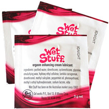 Wet Stuff 澳洲进口女性房事快感增强液润滑液高潮女用润滑油热感人体润滑剂私处成人情趣性用品 3g试用装3包