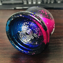 【七夕礼物】冰魄悠悠球火力少年王3yoyo合金光子精灵S绝版限量溜溜球 星空冰魄+10绳+手套 【收藏送油】