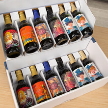国际	
傲鱼小瓶红酒礼盒装智利进口187ml小支网红酒aoyo干红葡萄酒12支整箱生日节日送礼 惜海12支