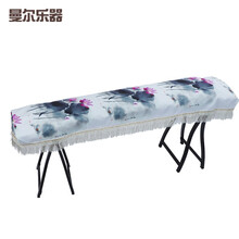 曼尔乐器 古筝罩防尘罩 古筝水墨盖布 雅典蕾丝绣边防尘套 盖布古筝琴批163/165通用 荷塘月色 古筝配件