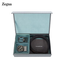 杰尼亚（Zegna） 2021春夏款  男士双头腰带礼盒TMN BBOX25-VIT-TMN-120 (120厘米)