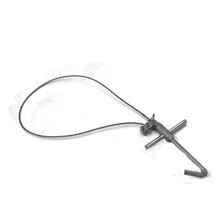 Hosono 猪用套猪器钢丝绳套子猪嘴套抓猪保定神器套嘴打针兽用器械 母猪用金属套猪器(1个)