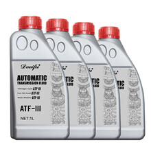 德迩弗ATF-III汽车全合成自动变速箱油波箱油适合长安启辰比亚迪绅宝东风4速手自一体变速器专用油 4L升 长安CS35自动变速箱油