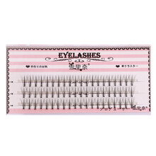 雪里奈假睫毛女自然仿真单簇嫁接睫毛夹心朵毛仙女芭比种植分段式送孩子的礼物