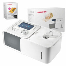 鱼跃牌（YUWELL）家用呼吸机正压单水平半自动 呼吸器调节静音正压医用成人睡眠止鼾机 YH-360 呼吸机YH-360+680B血压计