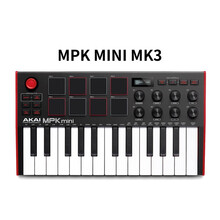 AKAI雅家键盘打击垫MPK MINI MK3键盘控制器25键MIDI便携编曲键盘PLAY MPK MINI MK3 普通版