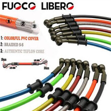 摩托车高强度刹车油管/制动钢喉0.3-2.4米耐用耐高温 50CM