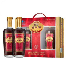 海南椰岛鹿龟酒鹿茸酒敬父母养生酒 鹿龟酒(礼盒装) 500ml*2瓶.