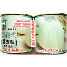 卡其香雪梨薄皮甜瓜种子早熟超甜高产抗病农家春秋播种精选甜瓜种 卡其香雪梨原装20克