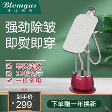 德国博伦格斯（Blomgus）蒸汽挂烫机家用商用电熨斗平烫挂烫手持电熨斗熨烫机 大出汽量大烫板款