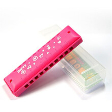天鹅可爱口琴儿童口琴宝宝幼儿吹奏乐器创意迷你卡通口哨喇叭音乐小玩具 【可水洗】粉色+吹奏说明曲谱