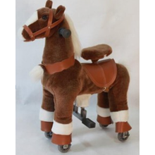 可以骑的玩具马成人儿童诸葛马骑着走的白龙马跳跳马抖音玩具 幼儿5号 35kg以下用