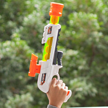 奥杰 儿童空气动力玩具枪软弹枪可发射软弹枪男孩子户外玩具 空气动力枪带瞄准器