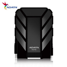 威刚（ADATA）HD710PRO USB3.0三防移动硬盘防水防尘防震户外摄影旅行 黑色 1TB