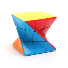 旋转魔方  三阶扭曲魔方3阶异形魔方灵活顺滑不掉色玩具 泛新扭曲三阶魔方