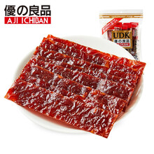 优之良品 猪肉脯65g 特产猪肉干肉片肉类熟食休闲零食小吃A1B2C3 猪肉脯烧烤味65g