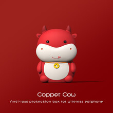 优思顿 真无线蓝牙耳机tws适用于苹果安卓手机男女生款可爱双耳通用vivoppios通用 【经典版】蓝牙耳机+新年萌牛