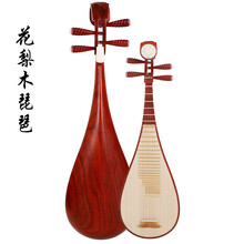 京炫（JINGXUAN)红木琵琶乐器初学者入门儿童成人小琵琶琴包花梨木学生教学 花梨木/清水款/成人