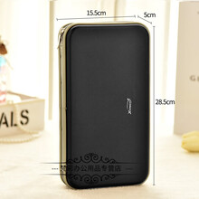 大容量光盘收纳盒CD包40片光碟包176E40光盘包DVD包CD盒 80片黑色