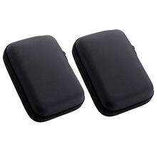 【 两个装】硬盘包2.5英寸希捷保护盒鼠标充电宝整理包收纳包 黑色2个装