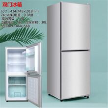 小冰箱冷冻冷藏 家用小型宿舍冰箱家用小型冷冻柜冷藏迷你双开门电冰箱冷藏冷冻租房118迷你冰箱 格莉美 162银色 双门（一级能效）