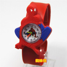 儿童小礼品手表拍拍表卡通儿童玩具手表男女孩电子表幼儿手表批发 蜘蛛侠