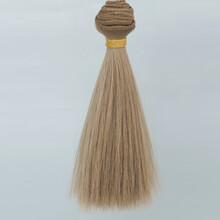 新品BJD陶瓷娃娃假发SD刘海高温丝可儿ob棉花娃多色加厚发排假毛材料 22# 横长1米竖长30厘米