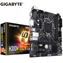 技嘉（GIGABYTE）H310M H台式机电脑 主板 游戏办公 支持八代处理器 H310M DS2V 三年质保 可支持WIN 7/WIN10