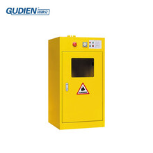 固迪安 气瓶柜 全钢报警液化气瓶柜 氢氧乙炔气瓶安全柜煤气瓶存储柜600×450×1200mm 单瓶带报警器 260127