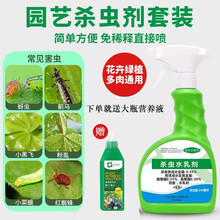 花卉杀虫喷射剂多肉植物盆栽小黑飞虫红蜘蛛药蚧介壳蚜虫花药杀虫剂室内家庭园艺通用除花虫 杀虫水乳剂500ml