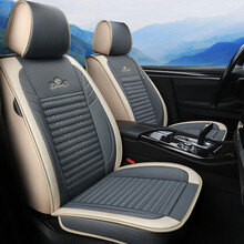 智汇 汽车坐垫全包围座套四季通用亚麻座垫适用于思域皓影CRV缤智XRV凌派URV飞度冠道锋范inspire享域杰德