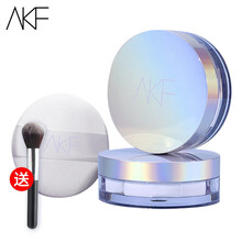 AKF散粉定妆粉遮瑕粉饼干粉遮暇控油不脱妆防水防汗空气蜜粉