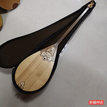 新疆民族乐器哈萨克族冬不拉舞蹈演出道具纯手工制作餐厅饭店装饰定制 冬不拉高档琴包