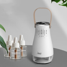 美鑫龙 驱蚊器 灭蚊灯灭蚊器电热蚊香液电蚊拍家用抓捉诱捕蚊子神器静音卧室客厅 黑科技丨皎月白【驱蚊液三瓶装】