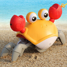 恩贝家族 宝宝儿童洗澡游泳玩具抖音同款螃蟹夏天海边沙滩可拉行走男女孩沐浴戏水玩具六一儿童节礼物