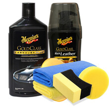 3M车蜡 汽车蜡 车漆美容养护 金装上光液体蜡内饰护理套装
