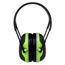 3M X5A隔音耳罩舒适睡觉耳机防降噪音静音消音睡眠学习架子鼓射击装修工地工厂用专业防吵神器头戴式 轻型款X4A
