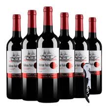 法国原瓶进口 Roux家族黑舰经典混酿干红葡萄酒红酒送礼佳品750ml*6瓶整箱