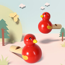 福孩儿木质吹口哨玩具小鸟哨子卡通可爱幼儿园小朋友小学生宝宝男孩女孩子奖励分享毕业送全班儿童生日小礼物