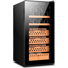 富客FK-78C1智能控温控湿电子多功能雪松木层架雪茄柜保湿盒 五代恒温恒湿雪茄红酒