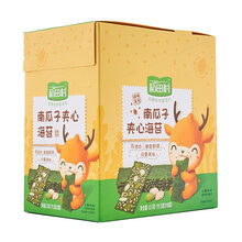 稻田村夹心海苔盒装脆片儿童即食海苔夹心脆紫菜休闲零食 南瓜子夹心海苔