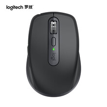 罗技（Logitech）MX Anywhere 3 无线蓝牙双模鼠标 石墨黑