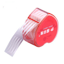 双眼皮贴隐形透明蕾丝肤色气防水自然双面单面多规格平替 橄榄形双面粘贴2盒