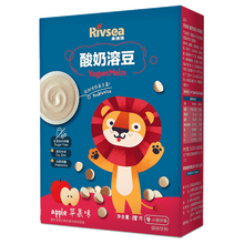 禾泱泱宝宝零食益生菌溶豆高钙与锌酸奶溶豆豆 溶豆苹果1盒