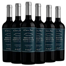 柯诺苏Cono Sur 智利名庄原瓶进口红酒整箱送礼 卡恰布山谷珍藏佳美娜干红葡萄酒750ml 六支装