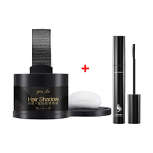 发际线粉修容阴影粉填充秃头发髻线粉侧影阴影一体盘高光鼻影修容补发神遮器发 01#灰色+碎发整理液